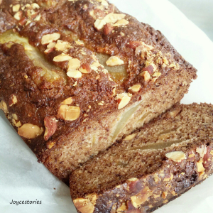 Glutenvrije peer kaneelcake